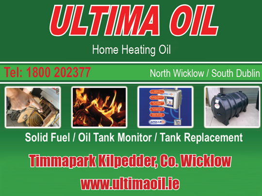 Ultima Oil Distribution for Wicklow.